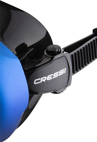 31bMF4G4b5L. SL500  - Cressi A1, Black/Blue, Clear Lens