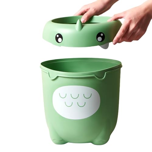 Générique Poubelle Enfant,Corbeille À Déchets Dinosaure Mignonne Pour Petite Pièce - Grande Capacité De Rangement Déchets Organisateur Pour Espace Sous Meuble