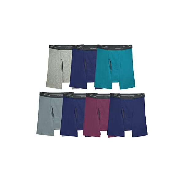 Fruit of the Loom Men's Coolzone Boxer Briefs (Assorted Colors), 7 Pack - Assorted Colors, X-Large