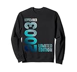 settembre 2003 anno 2003 compleanno edizione limitata felpa