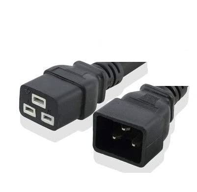 Csecurity IEC C19 to C20 Male to Female Server Power Extension Cord 1.5 Meter (4.5 Feet) Cable 240V 16A Server Power Cord-image-8