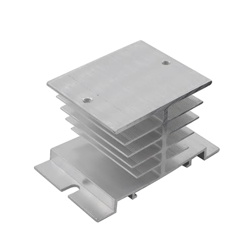 Module de relais statique DC 5-60V SSR-10DD avec radiateur de refroidissement - 2