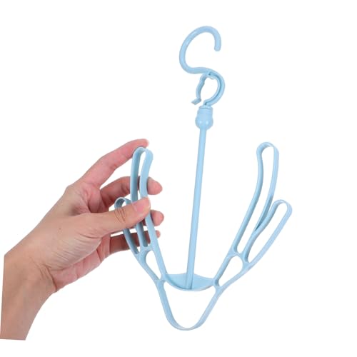 Rack secador para zapatos y botas 2 unidades azul miniatura 4