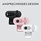 Logitech Brio 100 Full HD-Webcam für Meetings und Streaming, Auto-Lichtausgleich, integriertes Mikrofon, Abdeckblende, USB-A, für Microsoft Teams, Google Meet, Zoom und mehr - Graphit
