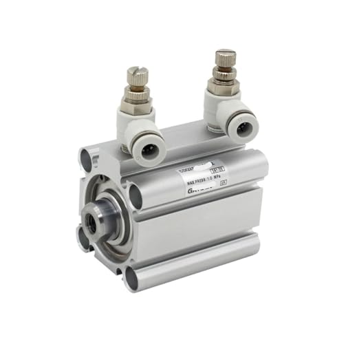 Cylindre compact CQ2B double effet alésage tige simple course filetage interne - 3