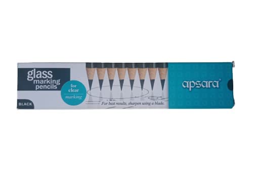 Crayons de marquage sur verre noir Apsara pour effacer facilement vos tracés