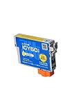 ジット 日本製 プリンター本体保証 エプソン(EPSON)対応 リサイクル インクカートリッジ ICY50 (目印:ふうせん) イエロー対応 JIT-NE50YZN