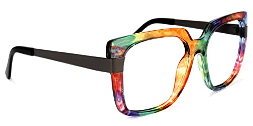 Vooglam Oversize Square Blue Light Blocking Glasses For Women Anti Uv Eyestrain Eyewear Ayomide #TOP6