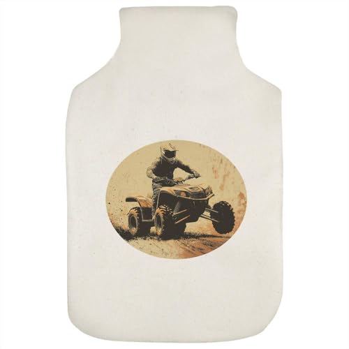 'Quad Bike Rider' Hot Water Bottle Cover (HW00039744)