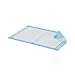 Dynarex #1340 Underpads, 17x24 in. Economy Tissue Fill, 100ct, Blue