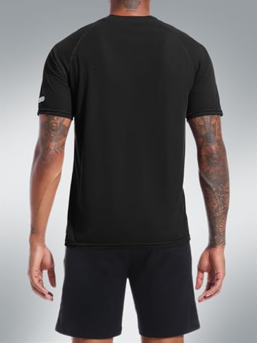 Holure Men's Mesh Quick-Dry Short Sleeve Workout T-Shirt3