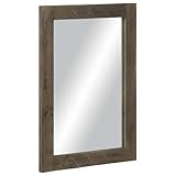 Élégance compacte: le miroir meuble salle de bain gris 50 x 3 x 70 cm libère l’espace au sol en se fixant en un clin d’œil au mur, parfait pour les petites salles deau ou les toilettes d’invités