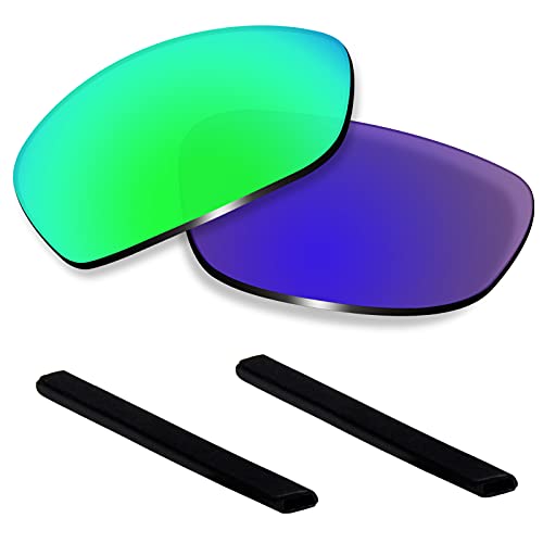 Image of Polarized Replacement Lenses /Ear Sock for Oakley Straight Jacket 2007 Glasses