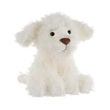 Apricot Lamb Plüsch weiß Hund Plüschtiere für Kinder, weiche niedliche Kuscheltier für Baby Mädchen und Jungen, Flauschige Hund weiß 20cm