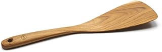 FAAY 11.5 Inch Teak Wood Spatula/Turner for RIGHT Hand | Versatile Spatula, Durable, Healthy and High Moist Resistance for Non Stick Cookware