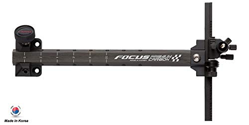 Cartel Focus AL6061 and Premium Carbon Extension Sight (Black)