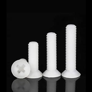 Lanmaixun Flat Head 20 Stück Blechschrauben