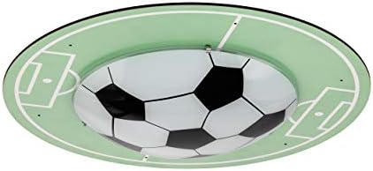 Eglo Light Ceiling Light Diameter 40 cm. Green, White