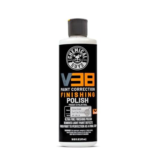 Chemical Guys Gap_V38_16 V38 Optical Grade Final Polish (16 oz), White