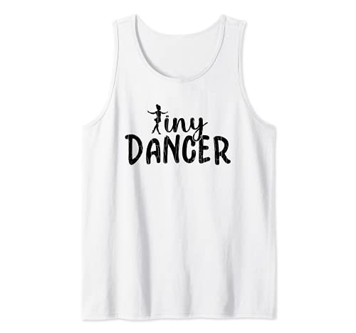 Tiny Dancer Funny Dance Dancing Lover Gráfico Camiseta sin Mangas