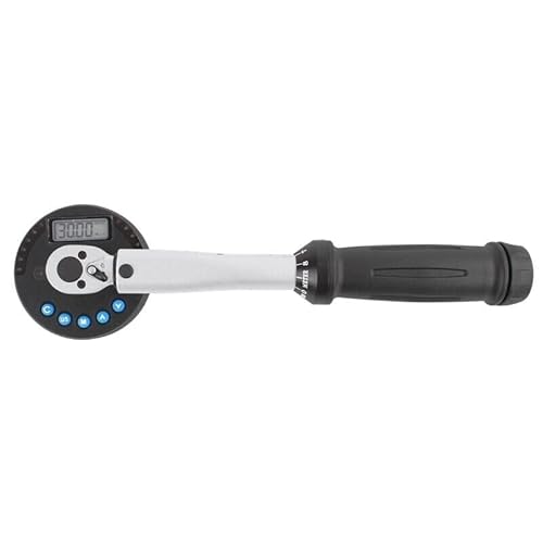 TECPO Digitaler Drehmoment Adapter mit Drehwinkel Meßgerät 1/4 Zoll 1.5-30 Nm Drehmomentschlüssel Winkelmessgerät