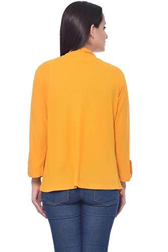 Image of Frenchtrendz Womens's Viscose Crepe Shrug(Size: XS-4XL)