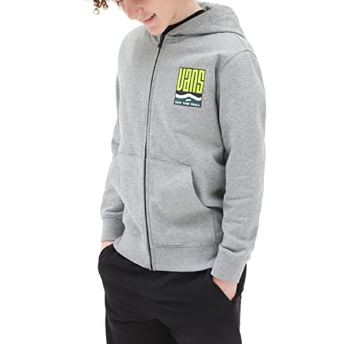 Felpa Vans Maze Fz gilet à capuche noir vêtement de sport enfant