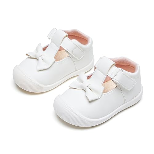Image of PHIRAMIN Toddler Girl Mary Jane Dress Shoes-Little Girl School Uniform Shoes for Wedding Party