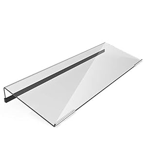 KOTEMON Acrylic Tilted Computer Keyboard Stand for...