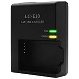 LP-E10 Cameras Charger for Canon LC-E10 LC-E10C LC-E10E Batteries for EOS Rebel T7 T6 T5 T3 T100 4000D 3000D 2000D 1500D 1300D 1200D 1100D Kiss X50 X70 X80 X90 SLR