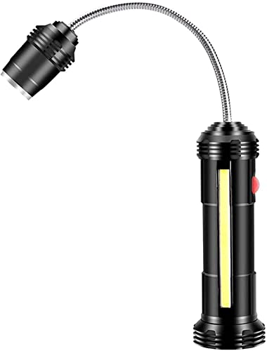 Ruisy Juego de 2 lámparas LED magnéticas para barbacoa, 360°, ajustables, para exteriores Cover