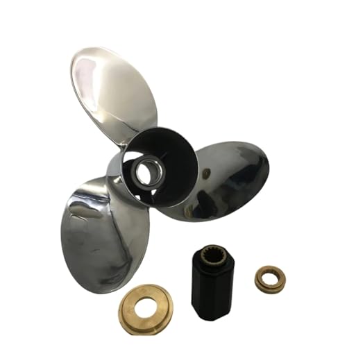 Image of Boat Propeller 15 1 /2x17 for 250HP 115HP 150HP 200HP Steel 15 Splines 58133-ZY3-B17LX