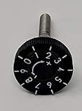 Dillon Precision Powder Thrower Adjustment Knob & Screw Assembly with Graduation