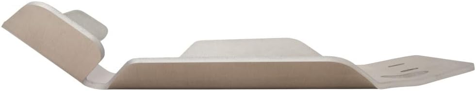 Tusk Aluminum Skid Plate Silver Compatible with Yamaha TTR 110E 2008-2025