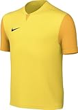 NIKE Short-Sleeve Soccer Jersey Y Nk DF Trophy V JSY SS, Tour Yellow/University Gold/Black, DR0942-719, L