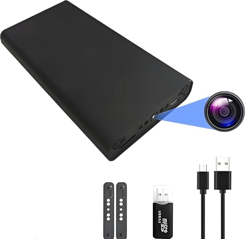 超小型隠しカメラ スパイカメラ 1080P監視防犯カメラ モバイルバッテリー GX-110 | 4K録画対応モバイルバッテリー擬装(偽装)小型カメラ