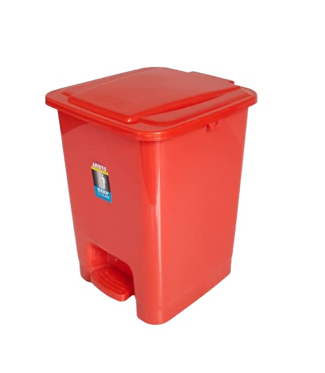 ARISTO Plastic Step-On Pedal Garbage Waste Dustbin, 30 Ltrs, Multicolour (B0BW8ZC1M8) Amazon Price History, Amazon Price Tracker