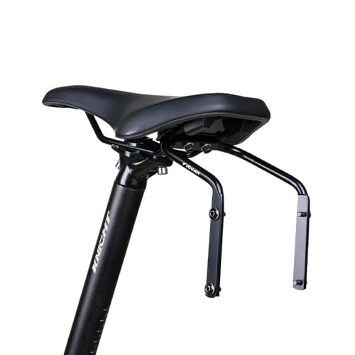 Rarapop Supporto stabilizzatore per borsa da sella, 2 fori di montaggio per portabottiglie, reggisella per bicicletta, doppio portabottiglie per ciclismo all'aperto