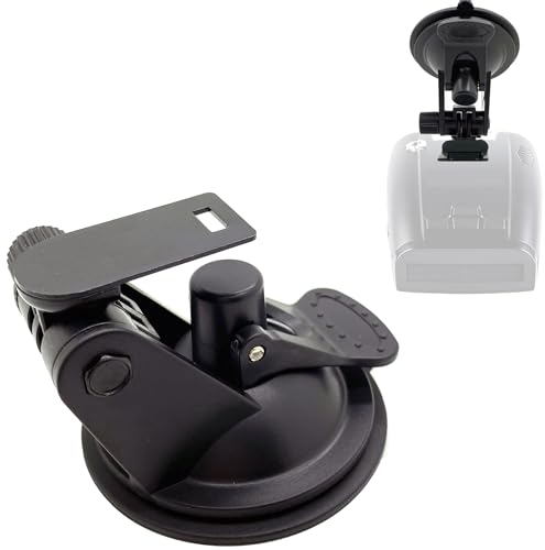 ChargerCity Super Suction Radar Detector Windshield Suction Cup Mount for Cobra Radar Detector iRadar ESD SPX RAD 480i 450 380 7800BT Radar