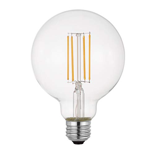 EGLO LED�d�� G95 E26 700lm �d���F �N���A�[ 204665J