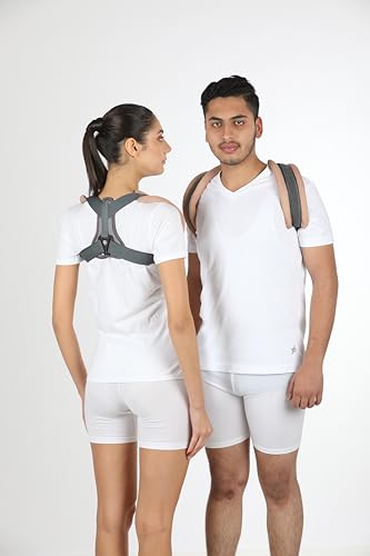 Image of Craft's Care Clavicle Brace for Posture & Shoulder Support - Adjustable, Comfortable & Lightweight Design for Collarbone Fracture, Pain Relief, and Injury Recovery (X LARGE (115-130) CM)