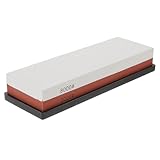 LIFKOME 白刚玉両面磨刀石 番手 包丁研ぎ器 キッチン用シャープナー 鋏対応 多用途プロフェッショナル砥石 スムーズ切断 長持ち刃先維持