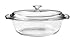 Anchor Hocking 77890 Fire-King Casserole Baking Dish with Lid, Glass, 1.5-Quart