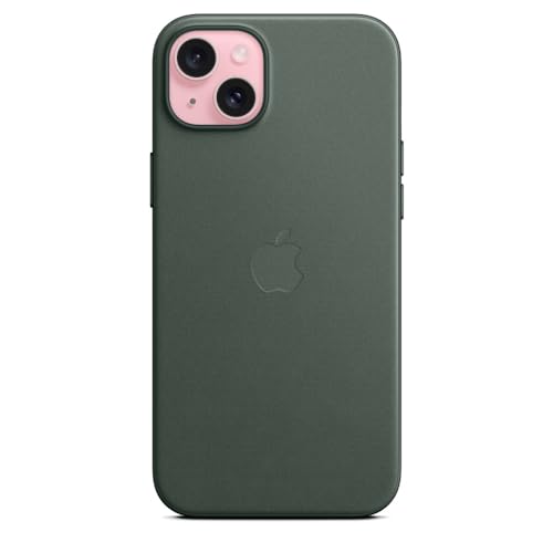 Apple Coque en Tissage Fin avec MagSafe pour iPhone 15 Plus - Chêne Vert ​​​​​​​