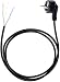 Produktbild Anschlussleitung Zuleitung Stecker Netzkabel Stromkabel 3-polig 3 x 1,5mm2 (3.0 Meter, Schwarz)