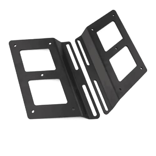 Supports de sacoches latérales universels noirs moto custom écarteur Harley