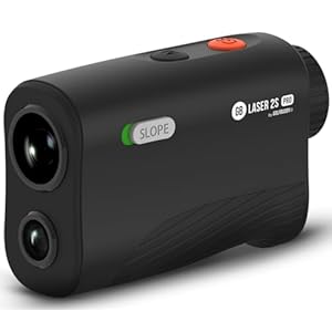 GOLFBUDDY 2S PRO Golf Range Finder with Slope, Measuring from The Cart, 1093 Yard Laser Rangefinder, Magnetic Mount, Pin Finder with Flag Pole Locking Vibration, One Click Scan Mode, Water Proof