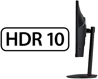 Acer Nitro XV270Pbmiiprfx 27 inch Full HD Gaming Monitor (IPS Panel, FreeSync, 165Hz (OC), 1ms, HDR 10, Height Adjustable Stand, DP, HDMI, Black)