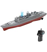 Amazon.com: Dodoore Remote Control Warship RC Military Battleship