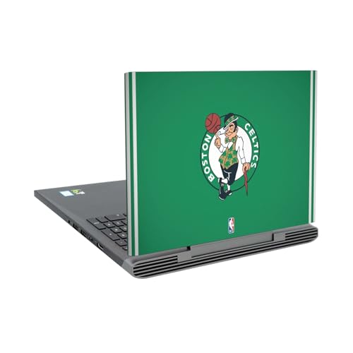 Skin Vinyle Boston Celtics pour Dell Inspiron 15 7000 Autocollant Vert Officiel NBA